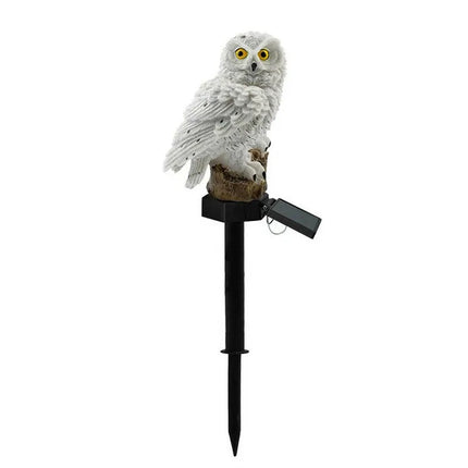 Solar Owl Garden Lamp