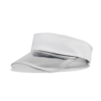 Baseball Caps For Women Fashionable Women Solid Color Sun Protection Topless Transparent Baseball Visor Cap Casquette Homme
