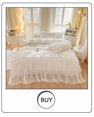 Romantic French Vintage Carved Velvet Lace Ruffles Flowers Embroidery Bedding Set Velvet Fleece Duvet Cover Bed Sheet Pillowcase