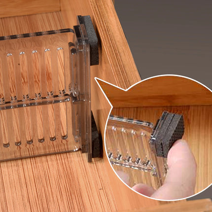 8Pcs Adjustable Plastic Drawer Divider, Organizer Separator for Underwear, Socks, Home Storage Cabinet, Expandable Grid