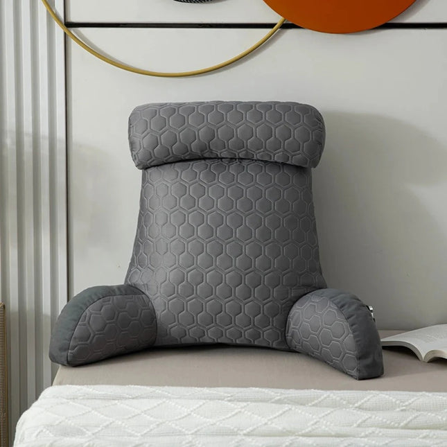 Reading Comfort Pillows Washable Standard Bed Pillow Bedroom Simple Cooling Back Pad Living Room Summer Cool Silk Latex Pillow