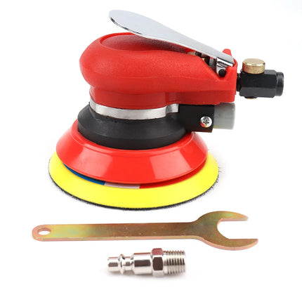 High Quality  5" 6" Pneumatic Air Orbital Sander 125/150mm Air Sanding Machine Polisher Air Tool for Wood Car Metal Polishing
