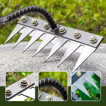 Iron Gardening Hoe Weeding Rake