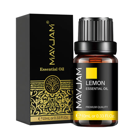 MAYJAM 10ml Essential Oils For Humidifier Diffuser Scented Candle Handmade Soap Air Freshener Lavender Peppermint Lemon