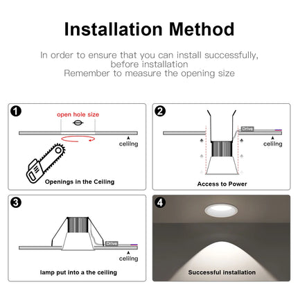 AC85-265V COB Bulb spot led plafond encastrable LED Downlight Aluminum Ceiling Lamp Corridor Kitchen Home Decoration