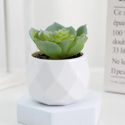 Mini Artificial Succulent Bonsai Plants