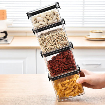 Large Sealed Jars Set
