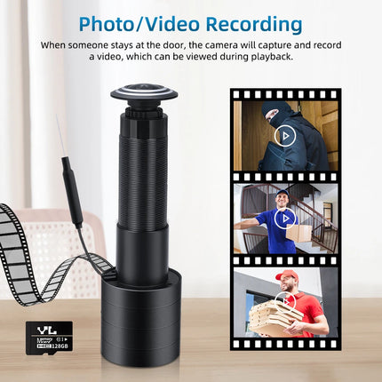 Smart Video Peephole Camera with Wi-fi