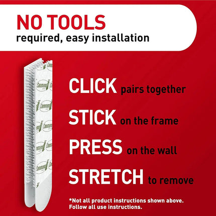 3M Command Picture Hanging Strips Damage Free Picture Hangers, No Tools Wall Hanging Strips command strips
