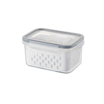 Airtight Fruit Storage Container with Removable Colander