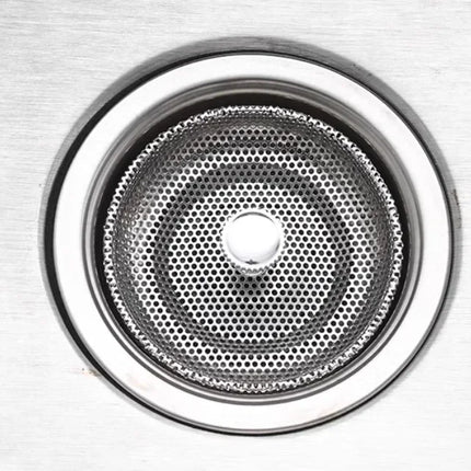 Waste Plug Kitchen Sink Strainer Replacement Basin Drain Filter Stainless Steel Shower Hair Catcher for Bathroom Accessories