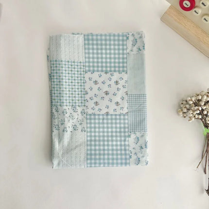 0.5/1/2 Yard 100% Cotton Fabric Fresh Simple Style Patchwork Floral Print for DIY Clothing,Homewear,Bedding, Tablecloth, Curtain
