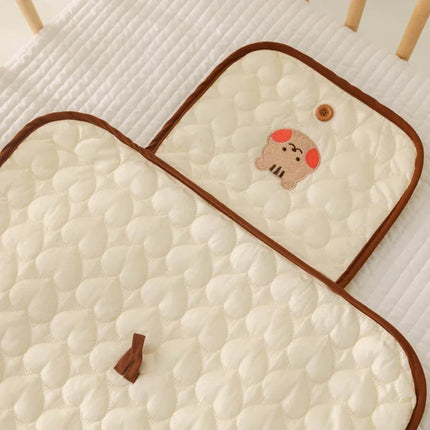 Foldable Portable Diaper Changing Pad Waterproof Baby Infant Diaper Urine Mat for Newborn Simple Bedding Changing Cover Pad