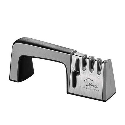 Knife Sharpener Professional Sharpening Stone Whetstone Grindstone 2/3/4 Stages Kitchen Knives Scissor Grinder Stone Householder