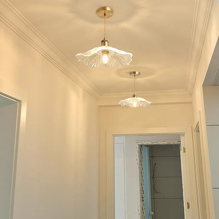 Vintage Glass Flower Pendant Lights