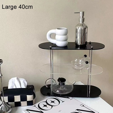 3-Layer Acrylic Desktop Storage Rack