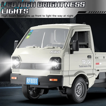 RC Car 2.4GHZ 1:16 Simulation Drift Climbing Truck LED Lights Remote Control Car Electric Toys For Kids Model Boy's Gifts