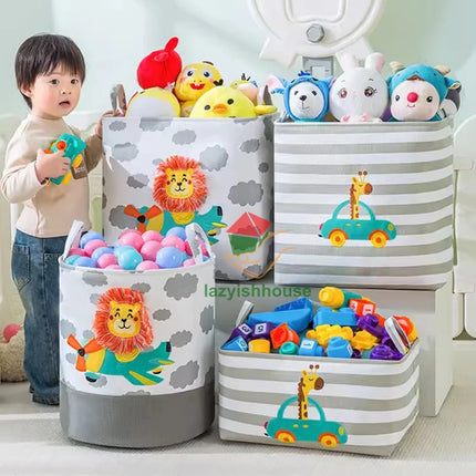Folding Linen Storage Basket