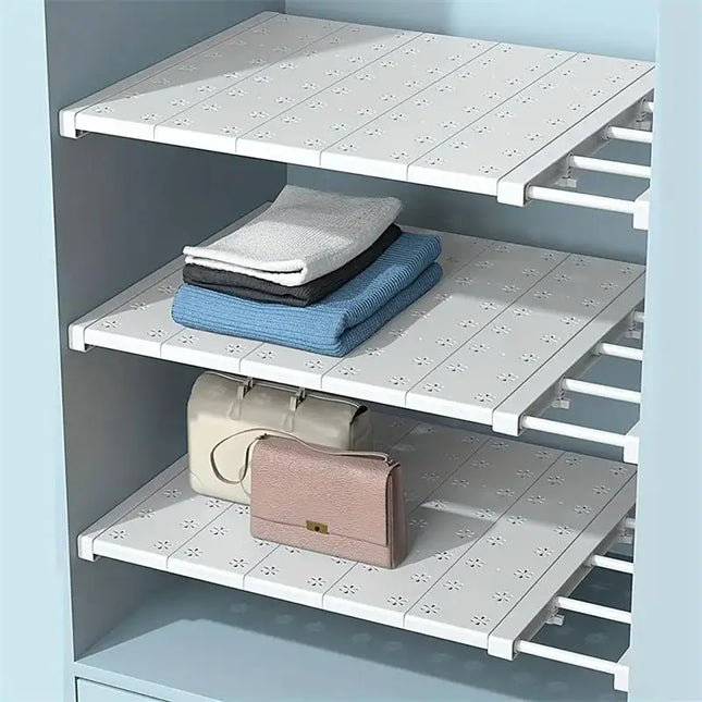 Expandable Punch-Free Divider for Wardrobe