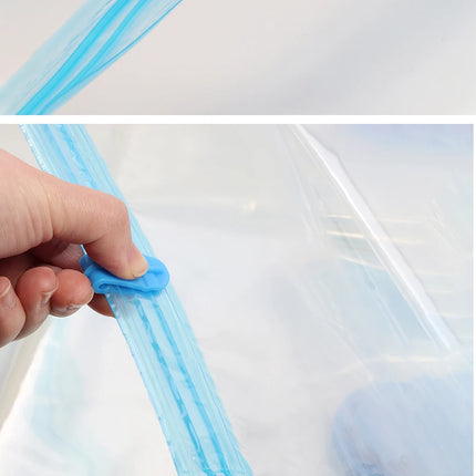 1/3/5pcs Vacuum Storage Bags,for Bedding,Pillows,Towel,Clothes Space Saver Travel Storage Bag,With Hand-Pump,Vacuum Bag Package