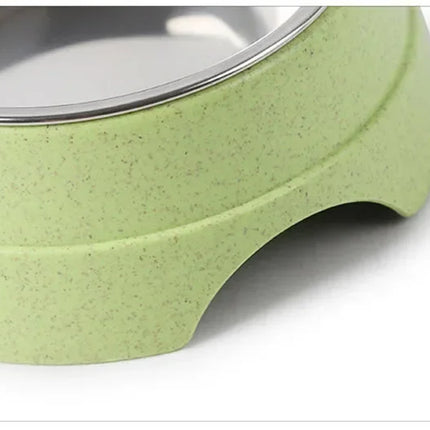 Double Pet Bowls Dog Food Water Feeder Stainless Steel Pet Drinking Dish Feeder Cat Puppy Feeding Supplies Small Dog Accessories
