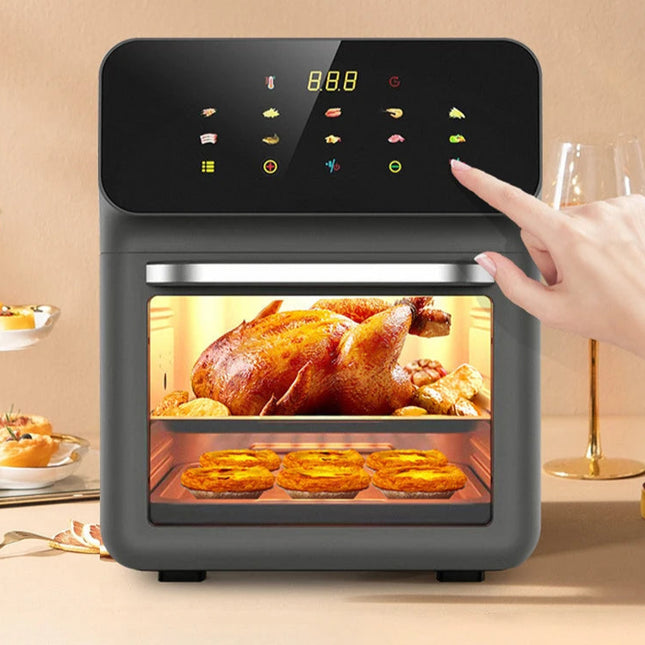 10L Large Capacity Electric Air Fryer Oil-Free 360° Convection Oven