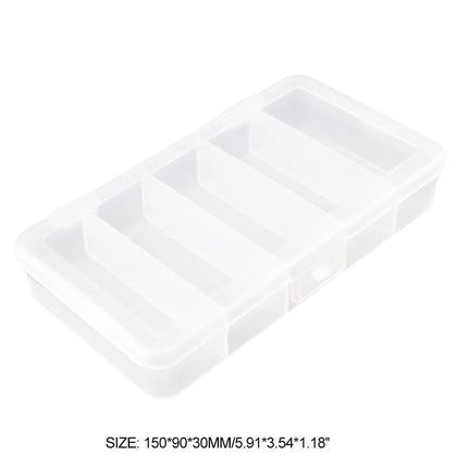 48 Grids Compartment Plastic Storage Box Jewelry Earring Box Bead Screw Container Home Storage Case Display Organizer Container