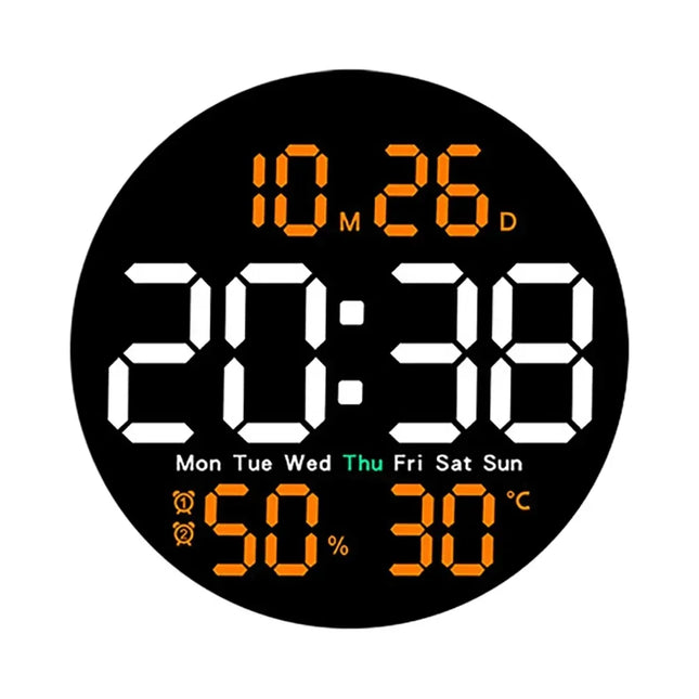 Digital Wall Clock Large Screen Countdown Timer