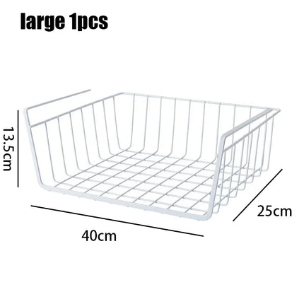 Multi-Functional Hanging Wire Basket Rack