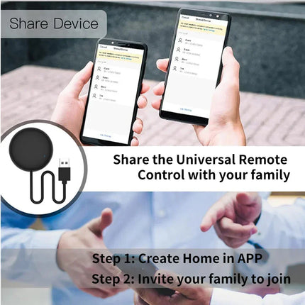 Wi-Fi IR Remote Control Smart Universal TV AC Alexa Google Home