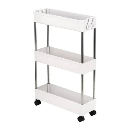 Three tier shelves for bedrooms, kitchens, home storage, and outdoor camping