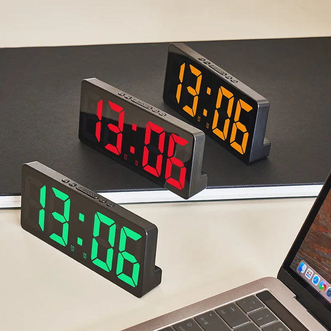 Modern LED Digital Alarm Clock