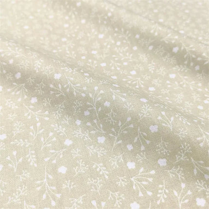160*50cm Purple Small Floral Design Printed Cotton Fabric For DIY Children's Wear Cloth Make Bedding Quilting Girl Dress Tesido