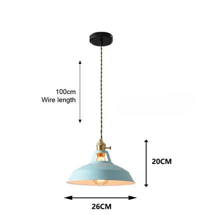 Colorful Retro Pendant Lights