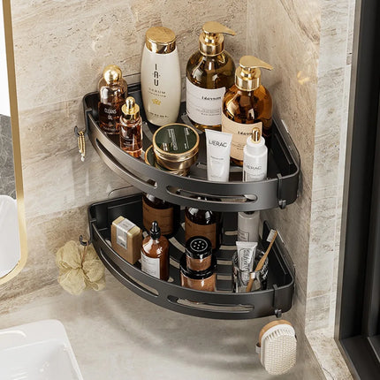 Adhesive Bathroom Shampoo Holder