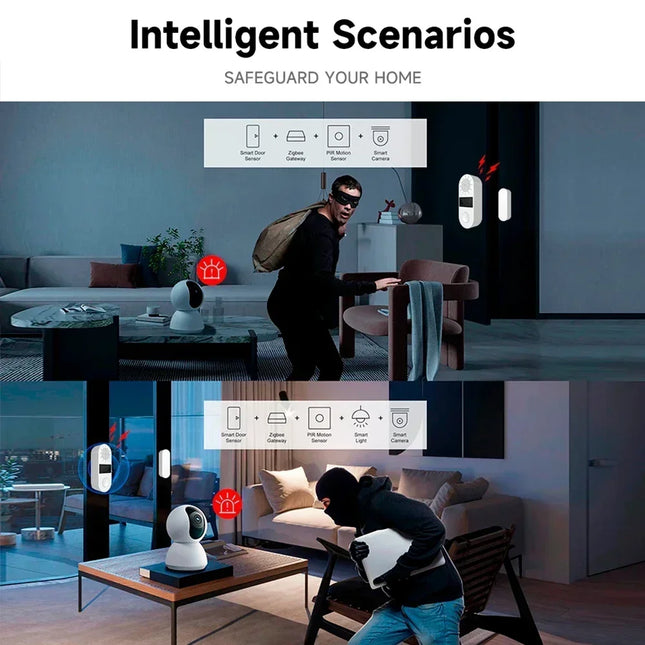 Wi-Fi Door Window Sensor with Alarm