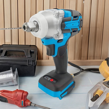 Wireless Impact Wrench Cordless Brushless Electric Power Tool High Torque Rechargeable Handheld Tool for Repair Construction