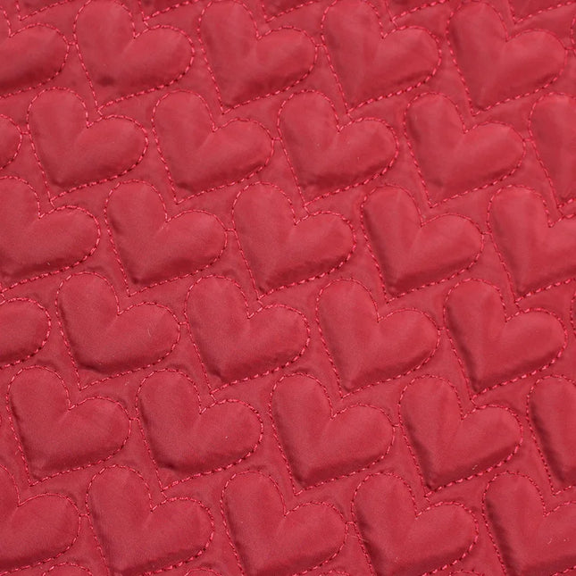 145x50cm Love Clip Cotton Quilted Fabric Making Warm Jackets Bags Cotton Coats Bedding Pillows Handmade DIY Sewing Fabrics
