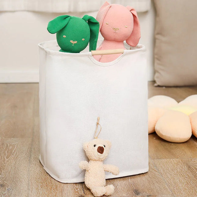 Collapsible Cotton Laundry Basket