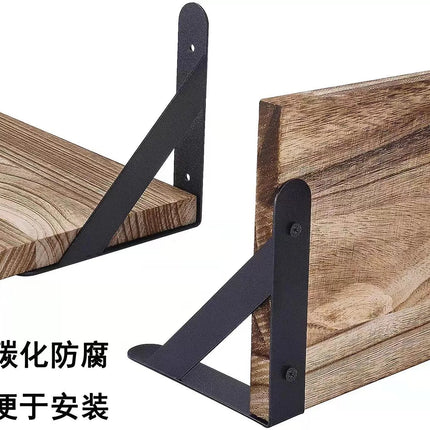 Shelves Floating Wall Shelf Wooden Wall Shelves Solid Wood Wall Hanging Storage Shelf Bathroom Accessories Simple Supplies
