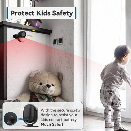 Wireless Motion Detector Alarm with Door Sensor