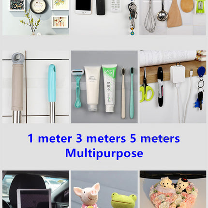 Nano Double Sided Sticker Reusable Traceless Nano Transparent Self Adhesive Sticker Washable Waterproof Double-Sided Tapes