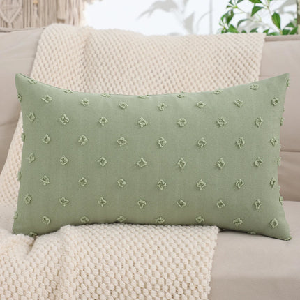 1 PC Jacquard Linen Decoration Throw Pillow Cover Living Room Decoration