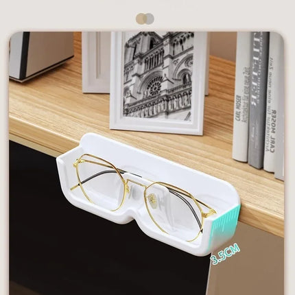 10PCS Eyeglasses Organizer Wall Mounted No-Punch Sunglasses Organizer Premium Sunglasses Display Case Home Storage