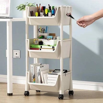 Multi-Layer Trolley Storage Rack