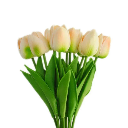 3/5PCS Artificial Tulip Bouquet Real Touch Flowers