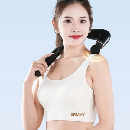 Smart Massage Gun Electric Massager Massage Hammer Rechargeable Home Handheld Hammer Back Artifact Body Massager