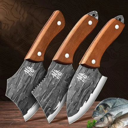 Seiko Forged mini kitchen knife,kitchen multi-function sharp fish killing knife,household small meat cleaver,kitchen accessories