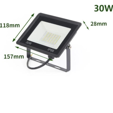 Outdoor IP66 Waterproof Path Light Spotlight LED Floodlight AC220V  20W 30W 50W 100W  Outdoor Garden Porch Courtyard Lamp