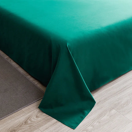 Bed Linen Bedding set Washed Cotton Four-Piece Bed Sheets Set Solid Color Green Simple Bed Quilt Cover Comforter Cover Duvet